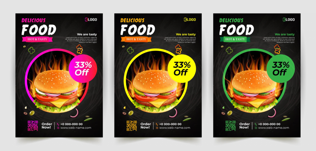 10 Contoh Iklan Burger Inspirasi Desain And Template Gratis 