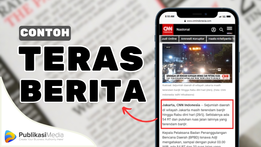 contoh teras berita