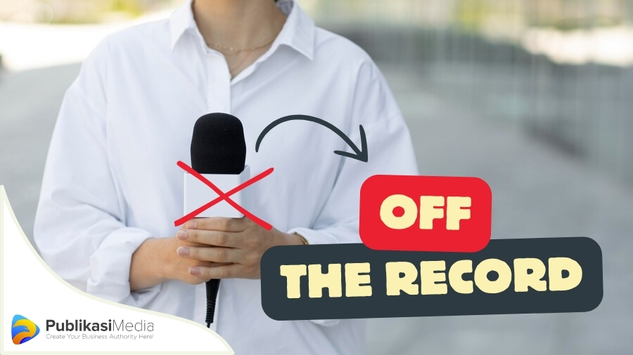 off the record artinya