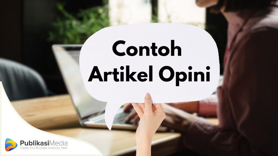 contoh artikel opini