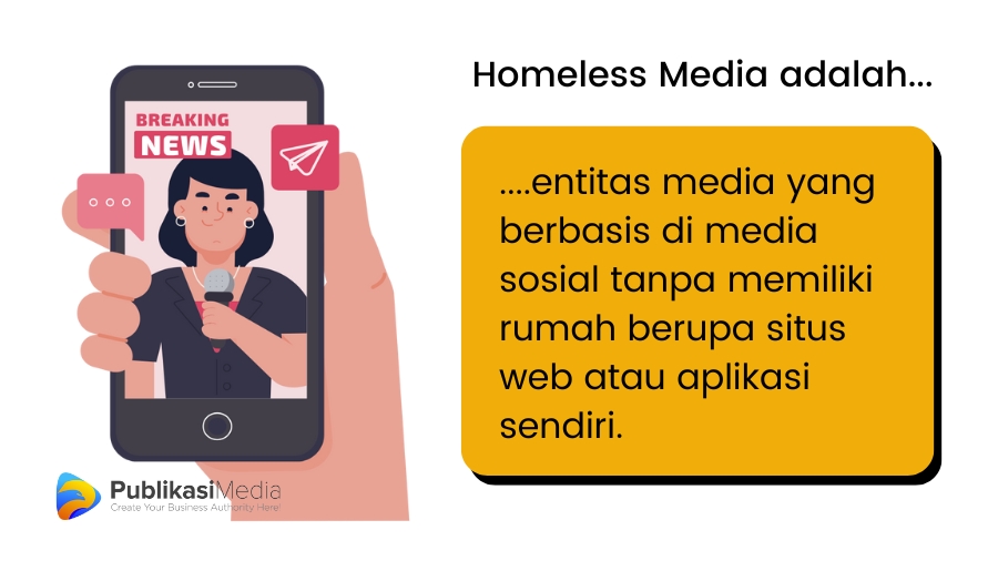 homeless media adalah